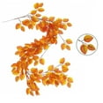 thumbnail image 6 of EUDIDV Maple Leaf Garland - Thanksgiving and Halloween Decor, Artificial Realistic Fall Foliage Hanging Vine for Indoor/Outdoor Party, Wedding/Fireplace Decoration with Hanging Hook, 6 of 7