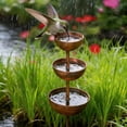 thumbnail image 2 of MKHSQHDG Today's Deals Rain Catcher Support， Metal Garden Ornament, 2 of 9