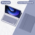 thumbnail image 1 of For Xiaomi Mi Pad 6 Keyboard Case For 2023 Xiaomi Mi Pad 6 Pro 11 inch Tablet Cover with Bluetooth Keyboard Mi Pad Accessories Purple No Mouse Mi Pad 6 - 6 Pro, 1 of 6