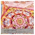 thumbnail image 4 of Plush Raschel Fleece Blanket, Korean Style Mink Blanket - 2 Ply, Soft, Thick, Fade Resistant, Lint Free for Autumn Winter (Pink, King), 4 of 7