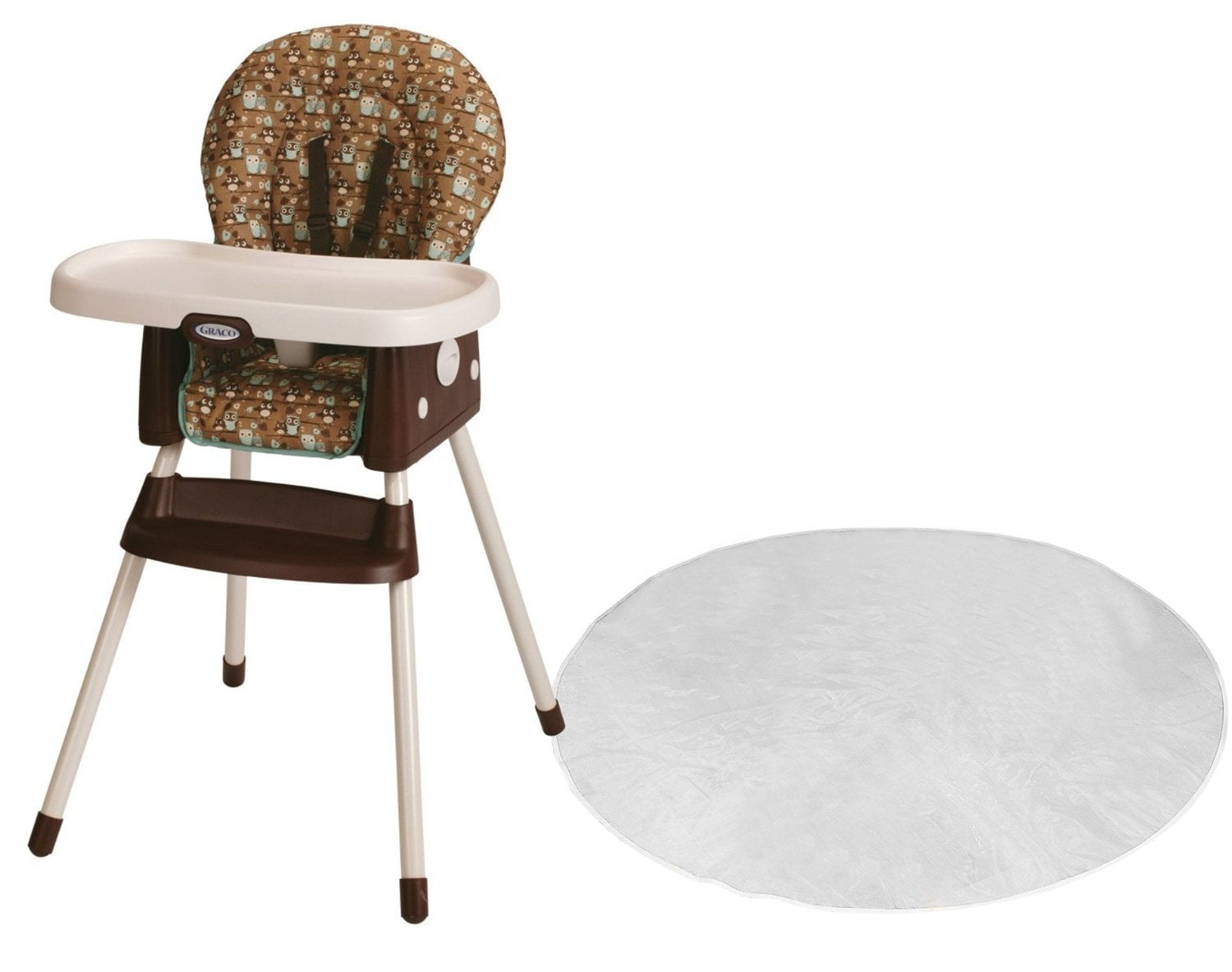 Graco Simpleswitch Highchair With Protective Floor Mat Cover