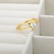 thumbnail image 4 of Anillo de corazón de moissanita a la moda para mujer, anillo de boda clásico Simple, amor eterno, regalo de joyería de pareja de San Valentín 2022, 4 of 4
