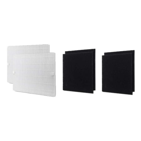 - Coway Mighty Air Purifier AP-1512H Replacement HEPA Filter With Carbon Pre Filter, 2 Packs