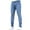 Blue, variant on MPWEGNP Skinny Pants for Men, Men's Color Denim Cotton Vintage Wash Hip Hop Work Trousers Jeans Pants Men's Pants Black 3XL