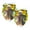 Multi-colored, variant on PhooArto Dragonfly Flowers Painting Dog Bandanas, 2 Pack Soft Washable Pet Scarf Triangle for Large Dogs Puppies and Cats