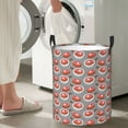 thumbnail image 4 of Large Laundry Basket with Handles - Pan Fried Steak Print Kids Baby Dirty Clothes Laundry Hamper for Bedroom Aesthetic, 4 of 5