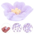 thumbnail image 2 of Shisuyan Embellissements Floraux Résine Violet 50 Pcs 1.50x1.50x0.50 Po, 2 of 9