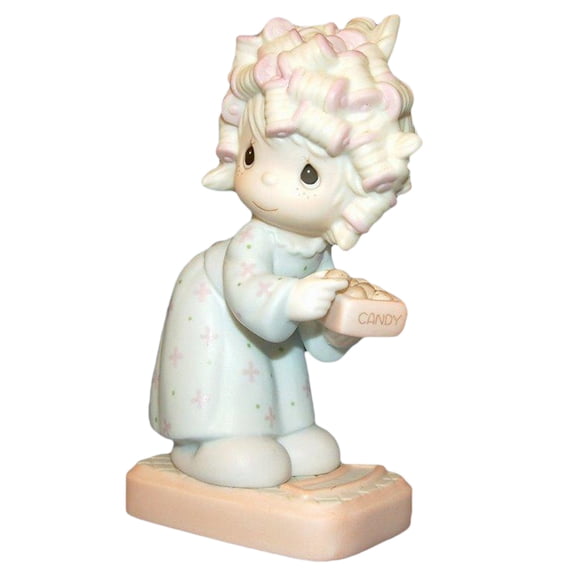 Precious Moments Figurine: 100196 The Spirit is Willing, but the Flesh is Weak (5.5")