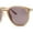 Beige - Brown, variant on Mens Polarized Thin Plastic Horn Rim Hipster Rectangle Retro Sunglasses Beige - Brown