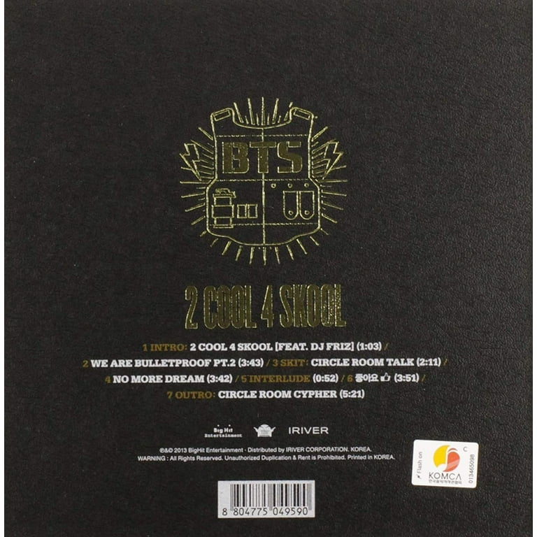 BTS - 2 Cool 4 Skool (Incl. Booklet) - Pop - CD - Walmart.com