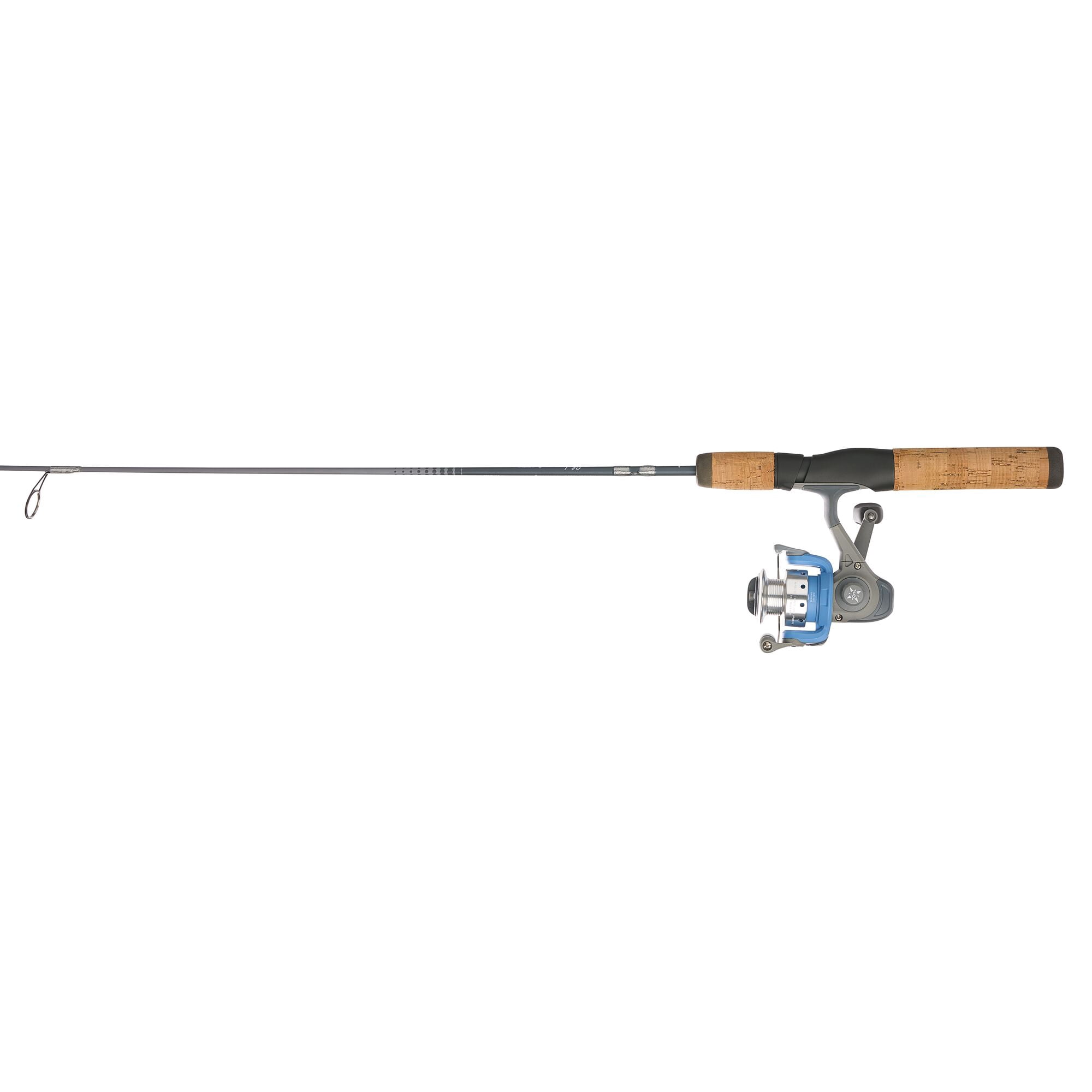 Shakespeare Micro Spinning Combo, 6'6" 2-Piece Light Fishing Rod, 25-Size Reel