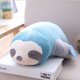 thumbnail image 1 of Muñeco de pingüino de postura suave y adorable, animal de acuario, muñeco de tela de peluche para dormir, almohada larga, 1 of 6