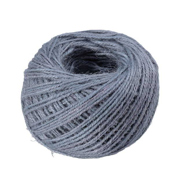 Natural Hemp Cord Jute Twine String Rope for Arts Crafts DIY Gift Packing Wedding Birthday Baby Shower Decoration Garden
