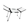 thumbnail image 2 of Tendedero plegable con alas para ropa, ideal para dormitorios, exteriores y apartamentos. negro, 2 of 9