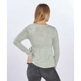 thumbnail image 2 of Boxercraft BW1301 Women's Cuddle Soft Wrap Top-SAGE HEATHER-2XL, 2 of 4