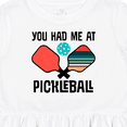 thumbnail image 4 of Inktastic You Had Me at Pickleball Girls Toddler Dress, 4 of 5