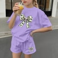 thumbnail image 6 of NAISIBABY Girls Clothes Set Size 12, St Patrick's Day Prints T-Shirt and Shorts 2-Piece Summer Fashion Outfits (4-15T), 6 of 7
