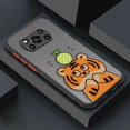 thumbnail image 3 of Matte Case for Xiaomi POCO X4 X3 X2 M4 M3 M2 F4 F3 GT F2 C40 CC9 PRO 4G 5G A3 MIX4 CIVI Case Funda Coque Shell Cute Little Tiger, 3 of 5