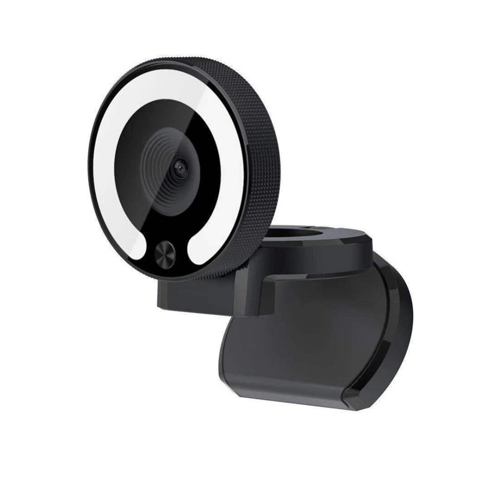 4K Webcam Streaming Camera For Live Broadcasting Usb Camera with Microphone for Computer - Fill Light HD 1080P