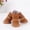 Brown, variant on 4 pcs/set Cute Chihuahua Dog Shoes Small Dogs Pet Shoes Puppy Winter Warm Boots Shoes