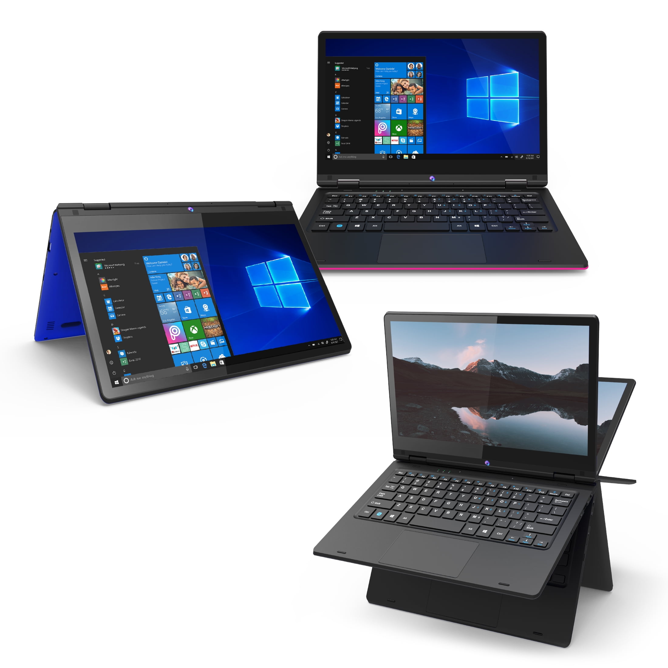 Huh yawning fireworks Core Innovations 11.6” Yoga Touchscreen Ultra Slim Notebook 4GB RAM 64GB  SSD Windows 10 CLT1164BUC (Blue) - Walmart.com