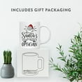 thumbnail image 4 of Koyal Wholesale Santa Claus Ceramic Coffee Mug, Santa's Favorite Optician, 4 of 5