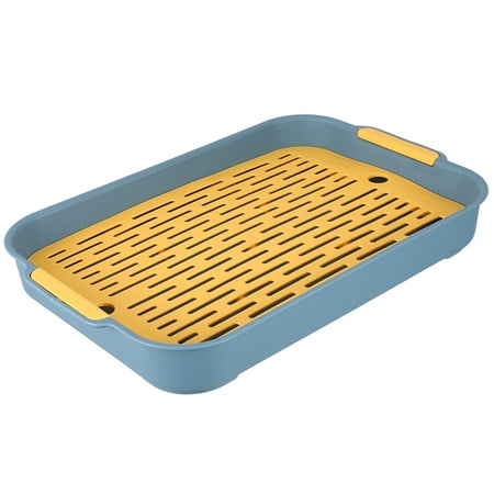 

1 Pc Drain Tray Plastic Dish Drainer Dryer Tray Water Filter Tray Cup Drain Tray