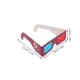 thumbnail image 2 of BESTYASH 10Ud Gafas 3D De Con Ajuste Universal Para Cine Y Visualización En TV, 2 of 6
