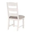 thumbnail image 4 of Heston Weathered White Ladderback Wood Side Chair - Set of 2, 4 of 9
