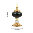 thumbnail image 2 of Miangastore 1Pc Iron Craft Aroma Stove Candleholder Decorative Essential Oil Diffuser, 2 of 9