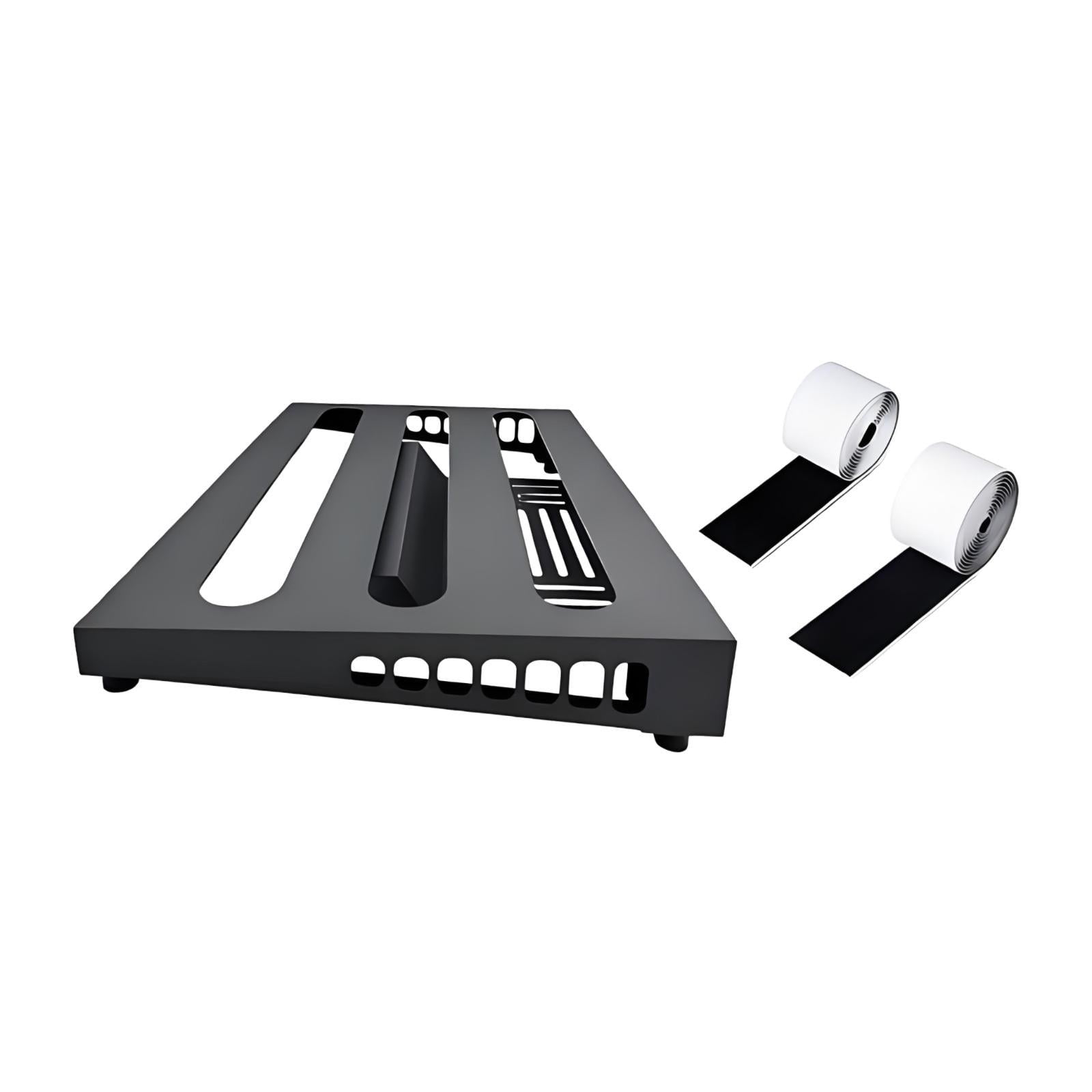 EHJRE 1 Piece Effects Pedal Board Alloy Guitar Pedalboard Electric Guitar Effect Board S