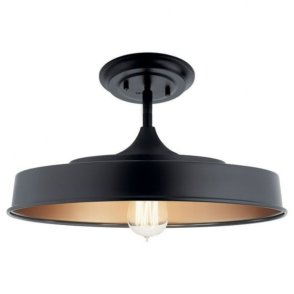 Kichler Lighting - One Light Semi Flush Mount - Semi Flush Light - Elias - 1