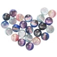 thumbnail image 1 of Muyoka 24 Uds pelotas hinchables de goma Galaxy pelotas hinchables de 32mm bolas de estrés multicolores tema espacial bolas pequeñas divertido juguete educativo para niños para fiesta de cumpleaños Muyoka Hogar, 1 of 6