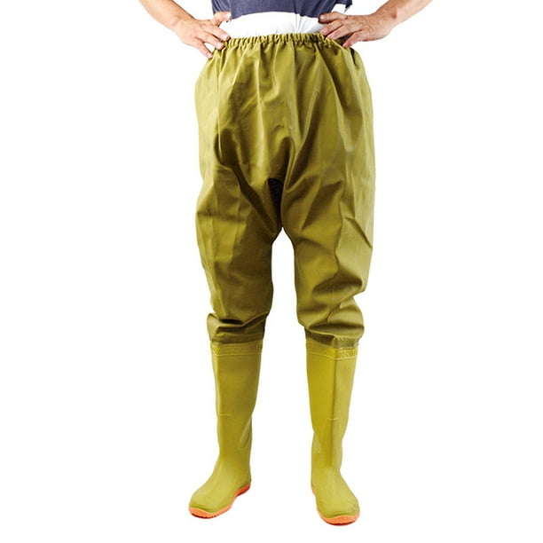 Waist Wader Pants Waterproof Wader Pants Fishing Pants Fishing Wader  Wearproof Water Resistant Antislip Boot Waist Wader Pants For Men Women 41  