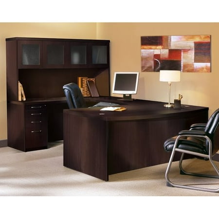 Mayline Group Aberdeen Series U Shape Executive Desk With Hutch Aberdeen Series U Shape Executive Desk