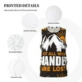 thumbnail image 3 of Rocae Not All Who Wander Are Lost4 for Men's Basketball Jersey Lightweight and Breathable Athletic Tank Top,Quick-Drying Sports Jersey Small, 3 of 9