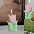 thumbnail image 6 of IPEWLEX Tulip Scented Candles, Handmade Aromatherapy, Wholesale DIY Gifts, 3.5x2.5x0.9 in, Red/Yellow/Purple/Pink/White, 6 of 6