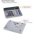 thumbnail image 4 of Desktop Calculator Electronic Calculator Counter Solar & Battery Power 12 Digit Display Multifunction Big Button for Business Office School, 4 of 4