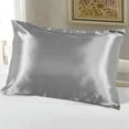 thumbnail image 4 of 100% Polyester Soft Silky Satin Pillow Case Great for Hair and Skin(51*66cm*2PCS), 4 of 8
