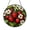 Acrylic 3.5 Inch, variant on Floral Strawberry Window Hanging, Faux Stained Glass Decor for Nature Lovers and Bright Home Accents