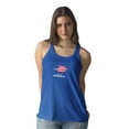 thumbnail image 2 of 4Th Of July Day Flag Racerback Tank Women -Image by Shutterstock, Female x-Large, 2 of 4