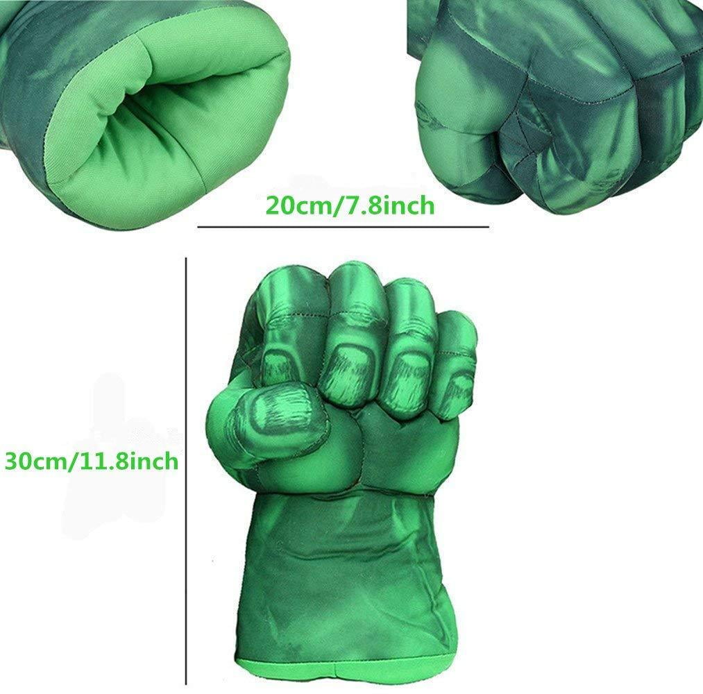 hulk plush gloves
