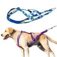 thumbnail image 4 of Arnés de tracción para perros, ideal para paseos y trineos, incluye diseño reflectante, cómodo y seguro, color azul, talla M, perfecto para aventuras al aire libre., 4 of 7