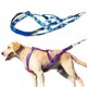 thumbnail image 4 of Arnés de tracción para perros en actividades al aire libre, ideal para paseos y viajes en coche, con diseño ajustable y cómodo en color azul, talla M., 4 of 7