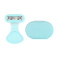 thumbnail image 2 of Maquinillas de afeitar portátiles para mujer, elimina , 6 cuchillas con estuche de viaje para pierna de bikini , VERDE Baoblaze Maquinilla de afeitar para mujer, 2 of 8