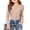 Beige, variant on Girl's Long Sleeve Shirt Crewneck Ribbed Knit Tee Shirt Casual Base Undershirts Cute Shirts for Teen 15-16 Years
