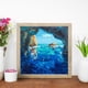 thumbnail image 5 of Cuadros Decorativos Pintura de diamante 5D DIY, pintura al óleo de taladro redondo completo, decoración de pared de mar, arte de diamantes de imitación Ehuebsd Nuevos Originales, 5 of 8