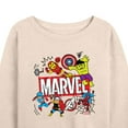 thumbnail image 3 of Marvel The Avengers - Sketch - Women's French Terry Pullover Sweatshirt, 3 of 5