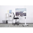 thumbnail image 2 of Big Man's Dark AirGrid Back with Black Mesh Seat Drafting Chair, 2 of 8