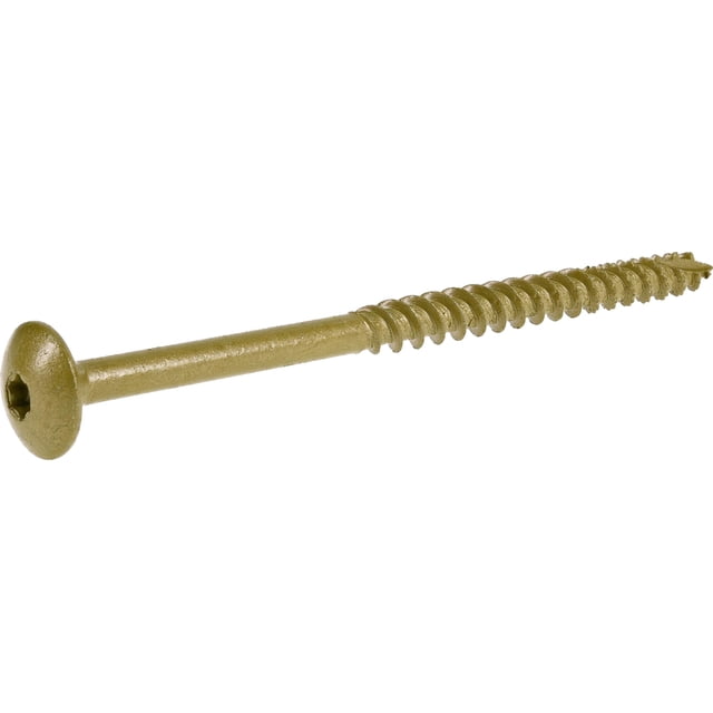 Lag Screw Power Pro 47879 #5 /16 x 6, bronce con revestimiento epoxídico